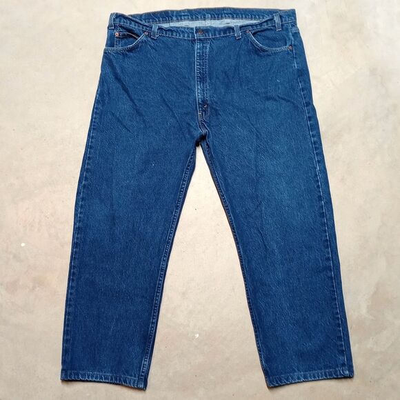 Vintage Levis 505 Jeans Fits 42x29 Orange Tab Straight Leg Made in USA Denim - Picture 1 of 14